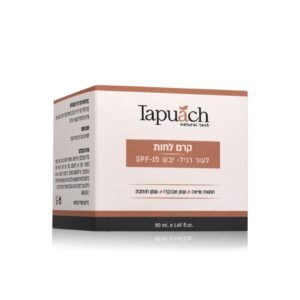 קרם לחות עם SPF 15 ותפוח