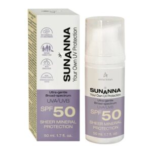 קרם הגנה מינרלי SUNANNA SPF50 – צנצנת