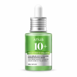 סרום Anua Azelaic Acid 10 Hyaluron 30 מ״ל על רקע לבן