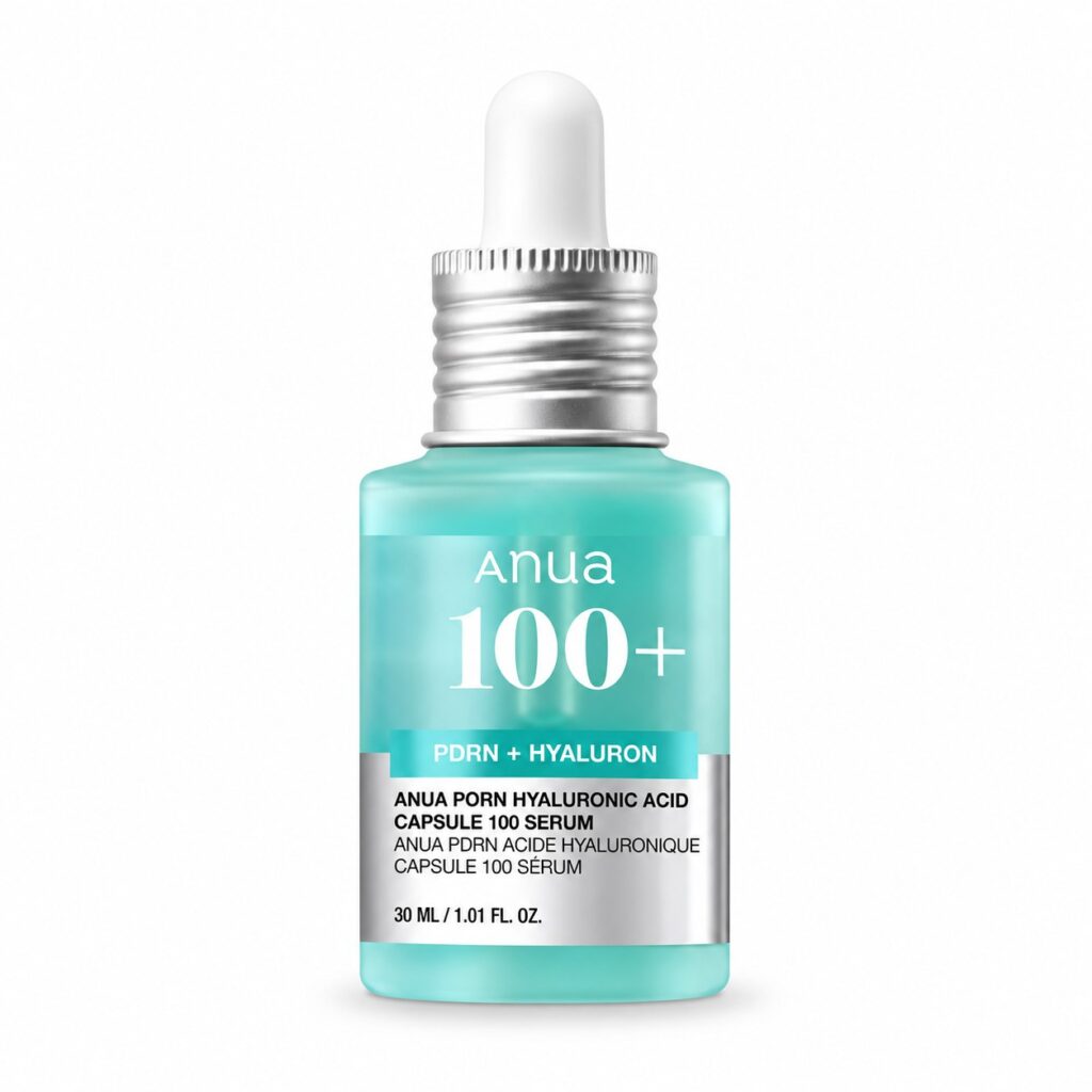 סרום Anua PDRN Hyaluronic Acid Capsule 100 30 מ״ל על רקע לבן