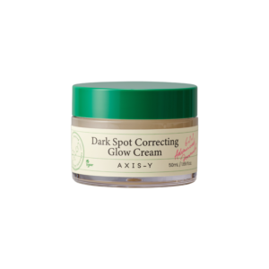 קרם AXIS-Y Dark Spot Correcting Glow Cream, 50 מ״ל – צנצנת עם מכסה ירוק