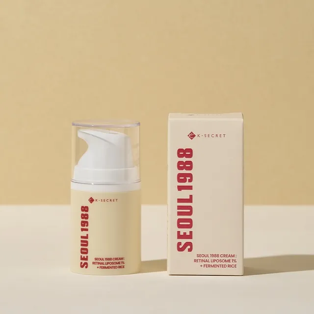 קרם רטינל K-SECRET – Seoul 1988 Cream Retinal Liposome 1% + Fermented Rice 30 מ״ל