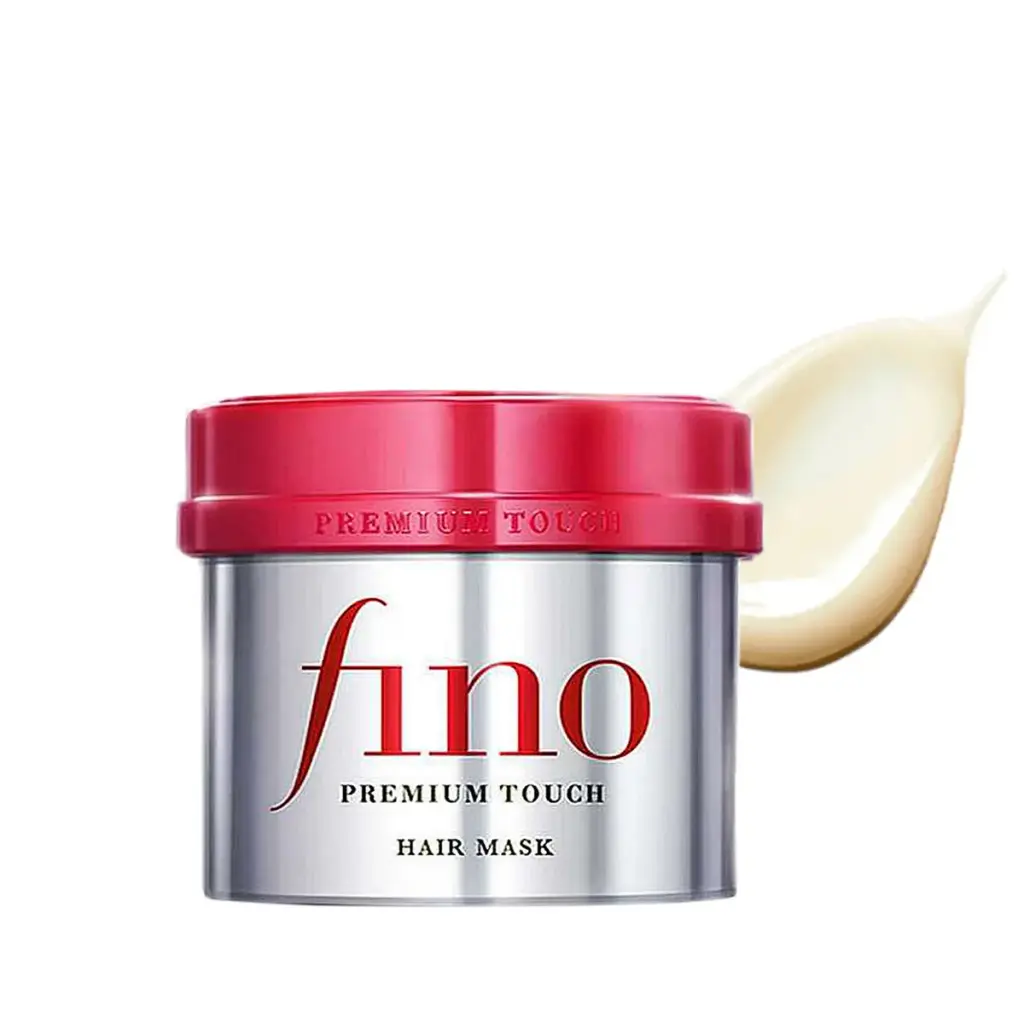 מסכת שיער Fino Premium Touch 230 גרם על רקע לבן