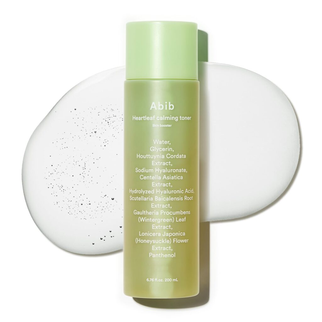 טונר הרגעה Abib – Heartleaf Calming Toner Skin Booster 200 מ״ל
