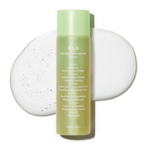 טונר הרגעה Abib – Heartleaf Calming Toner Skin Booster 200 מ״ל