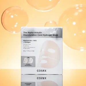 מסכת ארבוטין COSRX – The Alpha-Arbutin Hydrogel Mask 3 מסכות