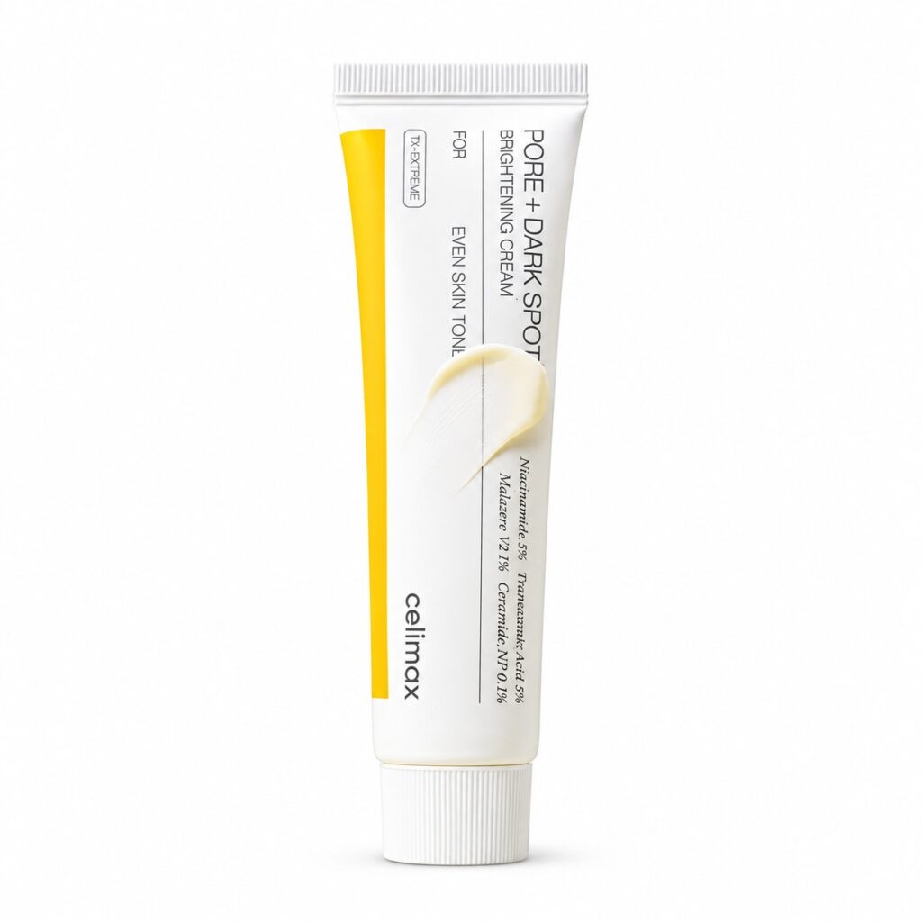 קרם Celimax לכתמים Pore+Dark Spot בנפח 35 מ״ל על רקע לבן