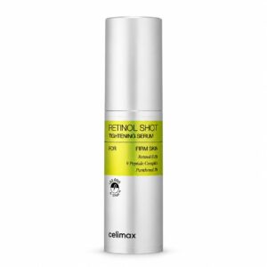 סרום רטינול Celimax בנפח 30 מ״ל על רקע לבן