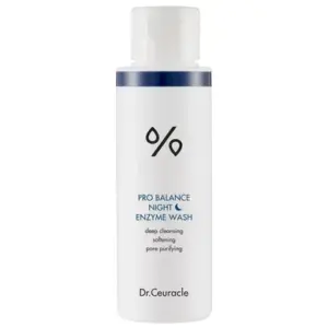 אבקת ניקוי אנזימטית Dr. Ceuracle Pro Balance 50 גרם על רקע לבן