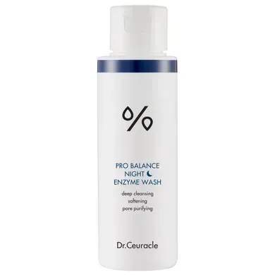 אבקת ניקוי אנזימטית Dr. Ceuracle Pro Balance 50 גרם על רקע לבן