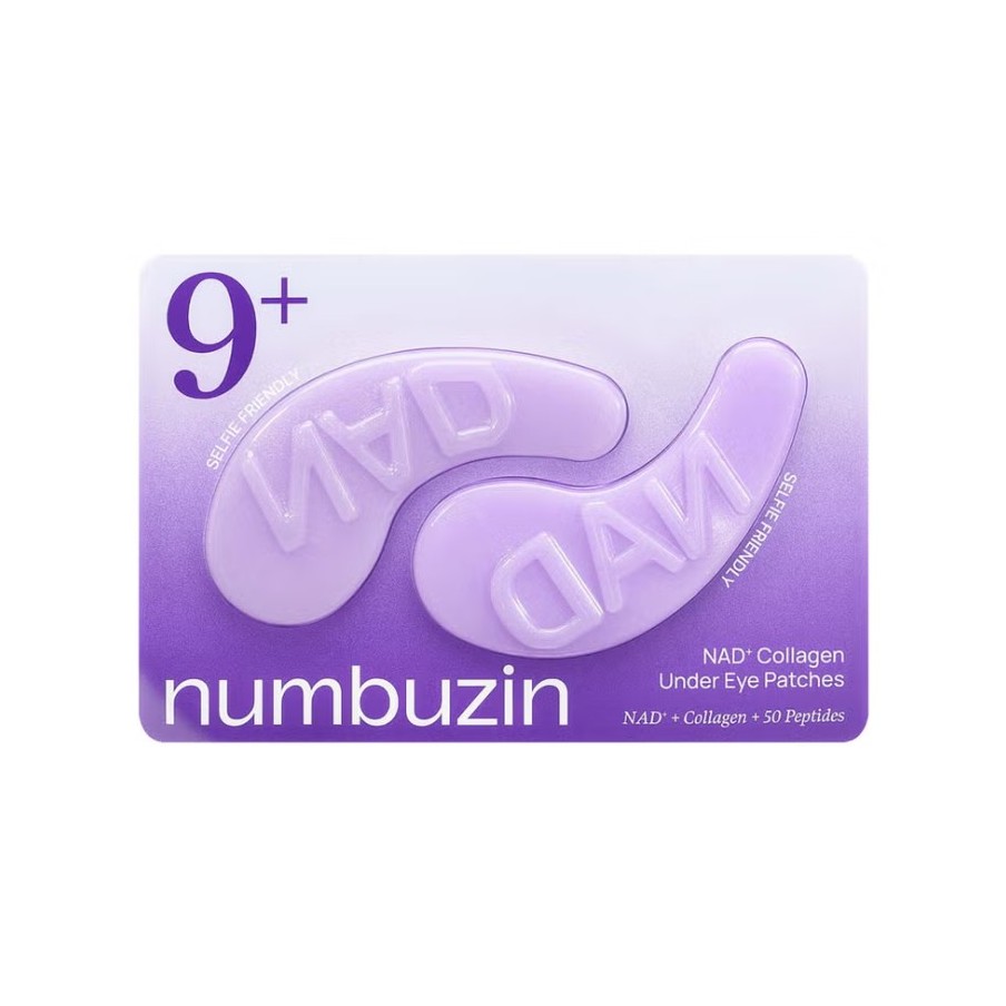 Numbuzin No.9 NAD Collagen Under Eye Patches – 10 יחידות (5 זוגות)