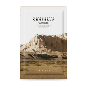 מסכת בד SKIN1004 Madagascar Centella Watergel Sheet Ampoule Mask – אריזת המוצר