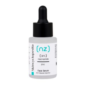 Skincyclopedia – סרום פנים נגד פגמים עם 10% ניאצינאמיד ו-1% אבץ 30 מ"ל